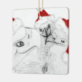 Eaglets E7 et E8 ornement de Noël (Gauche)