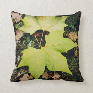 Eak groene bladeren kussen
