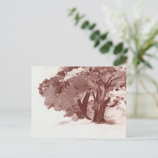 Eak-structuur Briefkaart (Staand voorkant)