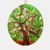 Eak-structuur Keramisch Ornament (Links)