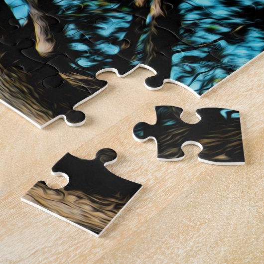 Eak-structuur Legpuzzel (Zijkant)