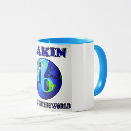 Eakin koffiebeker mok (Voorkant rechts)