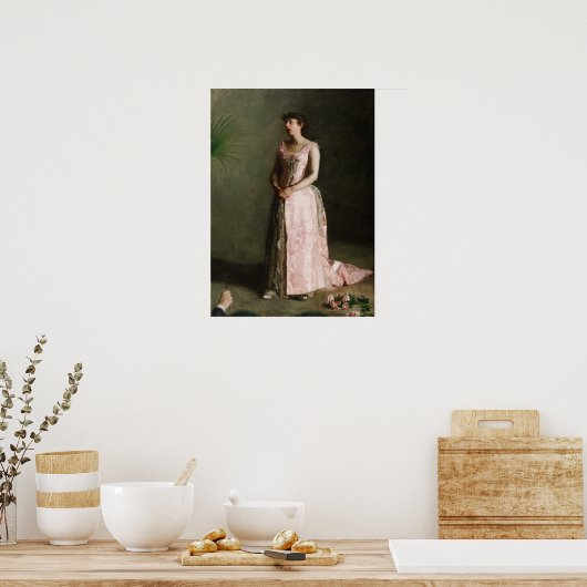 Eakins - de concertzanger poster (Keuken)