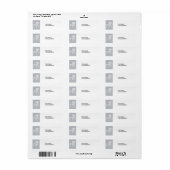 Eames multiplex stoel etiket (Full Sheet)