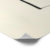 Eames Stoel midden eeuw moderne minimalistische li Poster (Hoek)