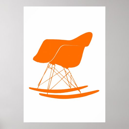 Eames-voorzitter Poster (Voorkant)
