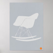 Eames-voorzitter Poster (Voorkant)