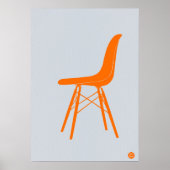Eames-voorzitter Poster (Voorkant)