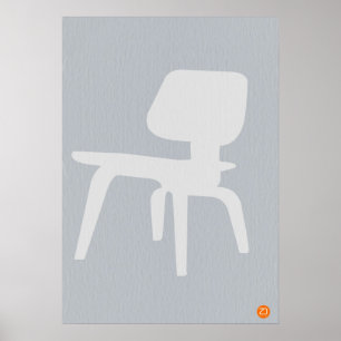 Eames-voorzitter Poster