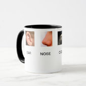 EAR NOSE COFFEE SURGEON MOK (Voorkant links)