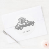 Ear Yugo Ronde Sticker (Envelop)