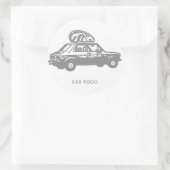 Ear Yugo Ronde Sticker (Tas)