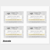 Earl Grey - Sticker pour Étiquette de thé à feuill (Feuille)