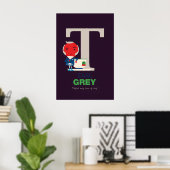 Earl Grey Tea Poster by Spencer Wilson (Bureau à domicile)