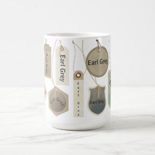Earl Grey thee of een tekst monogram   Gepersonali Koffiemok