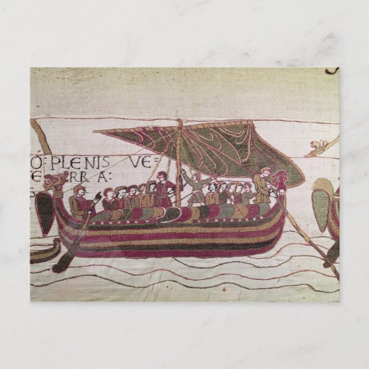 Earl Harold met zijn zeilen vol wind Briefkaart (Voorkant)