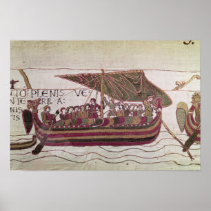 Earl Harold met zijn zeilen vol wind Poster