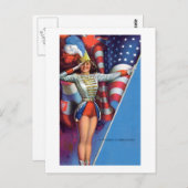 Earl Moran  Americana Briefkaart (Voorkant / Achterkant)