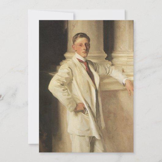 Earl of Dalhousie van John Singer Sargent (Voorkant)