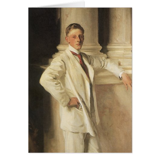 Earl of Dalhousie van John Singer Sargent (Voorkant)