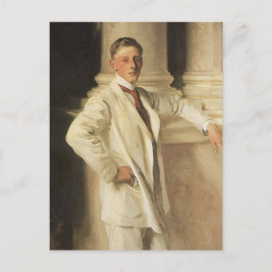 Earl of Dalhousie van John Singer Sargent Briefkaart