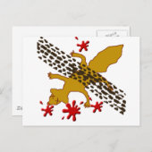 Earl The Dead Squirrel Briefkaart (Voorkant / Achterkant)