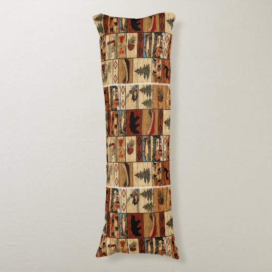 "Early Americana" Lichaamskussen (Voorkant Verticaal)