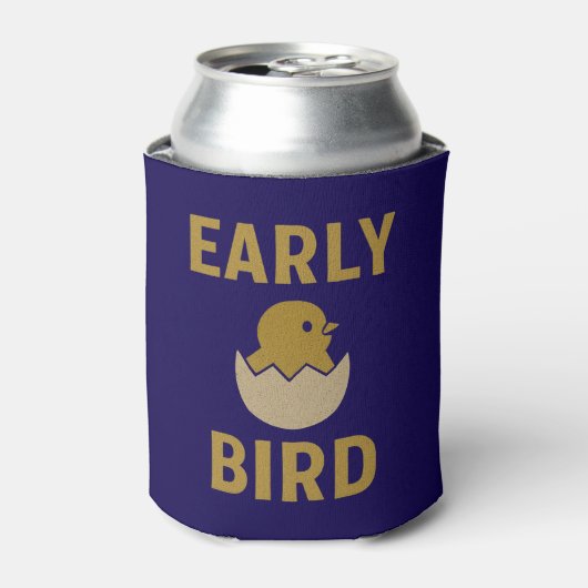 Early Bird Blikjeskoeler (Blikje Voorkant)