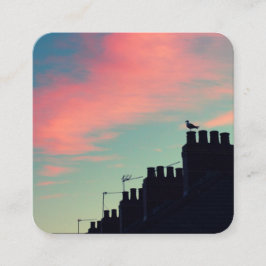 Early Bird Vierkante Visitekaartje