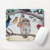 "Early Birds" Mousepad Muismat (Met muis)