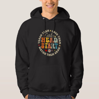 Early Head Start Squad Homeschool Teacher Headstar Hoodie