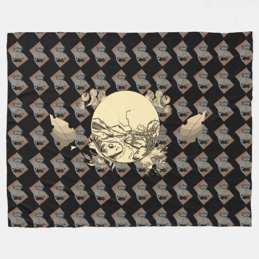 Early Historical Education Fleece Blanket Deken (Voorkant (Horizontaal))