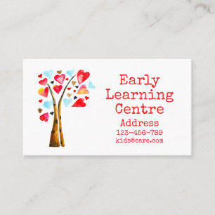 Early Learning Centre harten Zakelijke Pas Visitekaartje