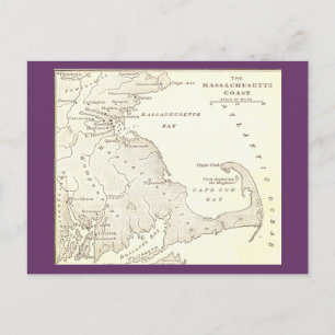 Early Massachusetts Briefkaart