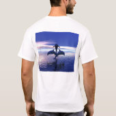 Early Morning Dolphins T-shirt (Achterkant)