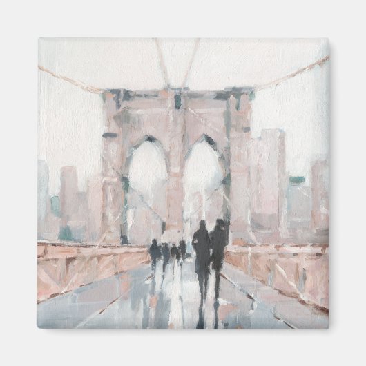 Early Morning Stroll - New York Magneet (Voorkant)