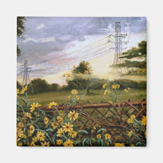 Early September Evening Sunset Magneet (Voorkant)