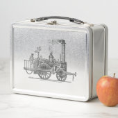 Early Steam Train-locomotief (In situ)