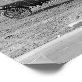 Early Tractor Trailer, 1925.  foto Poster (Hoek)