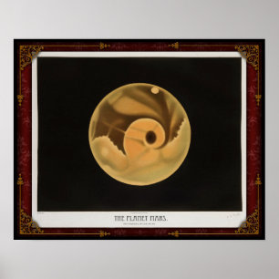 Early View of the Planet Mars Poster