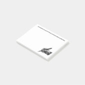 Early Warning System Journalist Post-it® Notes (Incliné)