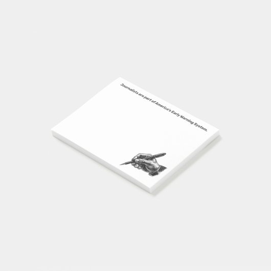 Early Warning System Journalist Post-it® Notes (Incliné)