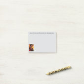 Early Warning System Journalist Post-it® Notes (Sur un bureau)