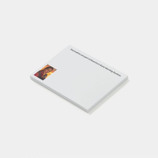Early Warning System Journalist Post-it® Notes (Incliné)