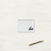 Early Warning System Journalist Post-it® Notities Notes (Op bureau)