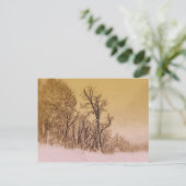 Early Winter Skyline Briefkaart (Staand voorkant)