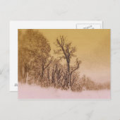 Early Winter Skyline Briefkaart (Voorkant / Achterkant)