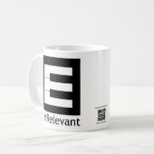 EarRelevante koffie-Mok Koffiemok (Voorkant links)
