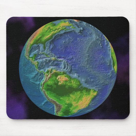 EARTH 1 Mousepad Muismat (Voorkant)