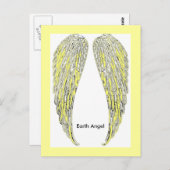 Earth Angel Briefkaart (Voorkant / Achterkant)